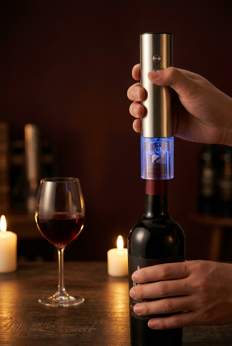 Electric Wine Opener Gift Set